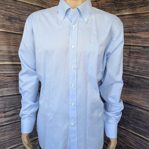 TINCATI Other - TINCATI Milano Blue Dress Shirt with Tailored Fit and Button-Down Collar